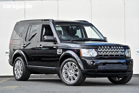 Black 2012 Land Rover Discovery 4 Wagon 3.0 Sdv6 Se