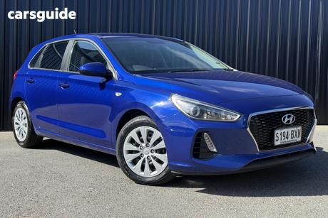 Blue 2018 Hyundai I30 Hatchback Go