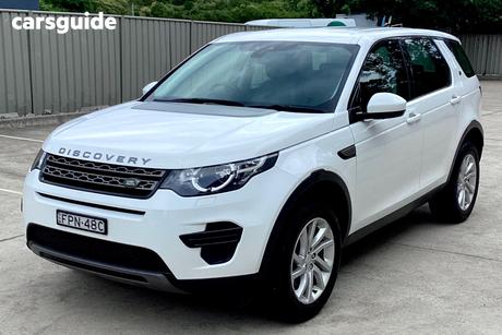 White 2018 Land Rover Discovery Sport Wagon Td4 (110Kw) Se 5 Seat
