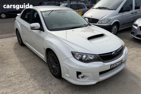 White 2011 Subaru Impreza Sedan Wrx (Awd)