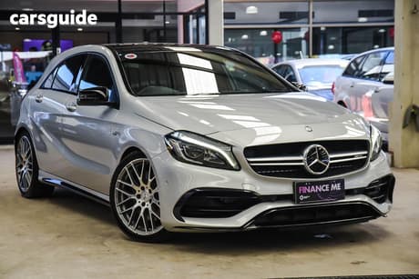 Silver 2016 Mercedes-Benz A45 Hatchback Amg