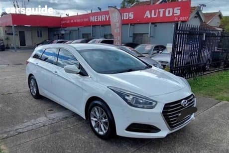 White 2017 Hyundai I40 Sedan Active