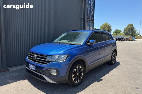 Blue 2020 Volkswagen T-Cross Wagon 85Tsi Life