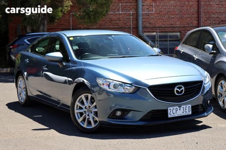 Blue 2016 Mazda 6 Sedan Sport