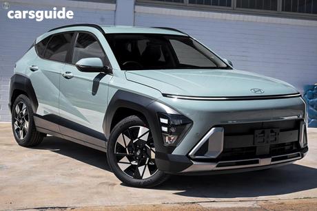 Green 2025 Hyundai Kona Wagon Hybrid Elite