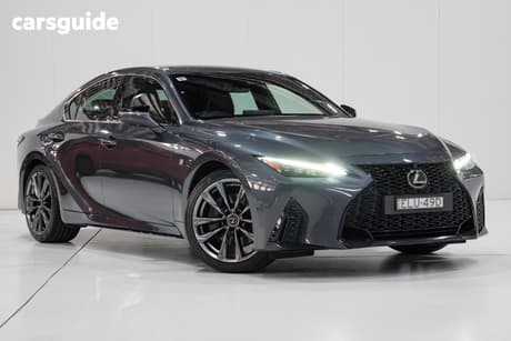 Grey 2021 Lexus IS350 Sedan F Sport