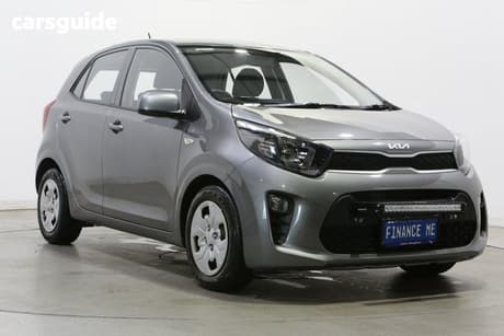 Grey 2023 Kia Picanto Hatchback S (Pe)