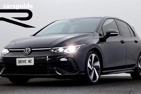 Black 2022 Volkswagen Golf Hatchback R 4Motion