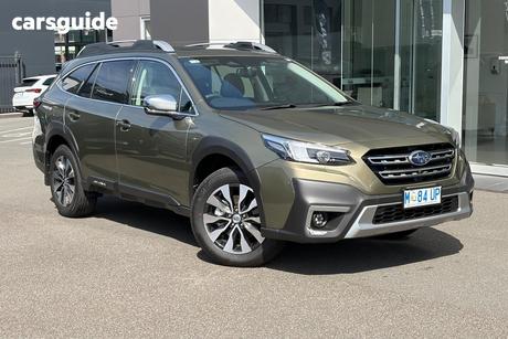 Green 2025 Subaru Outback Wagon Awd Touring Xt