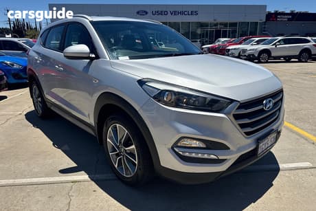Silver 2018 Hyundai Tucson Wagon Active X (Fwd)
