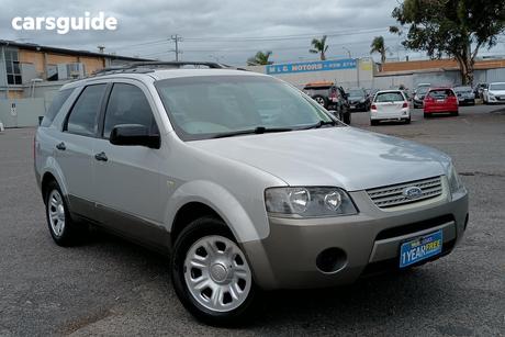 Silver 2008 Ford Territory Wagon Tx (Rwd)