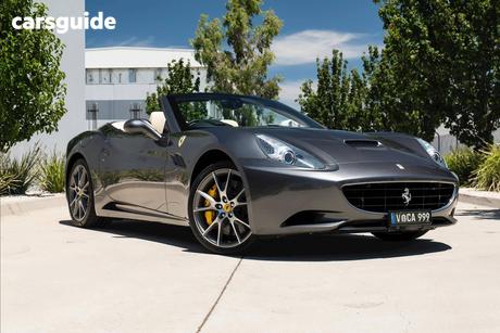 Silver 2012 Ferrari California Convertible