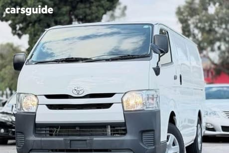 White 2015 Toyota HiAce Commercial DX KDH20-S