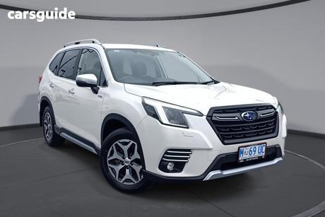 White 2022 Subaru Forester Wagon Hybrid L (Awd)
