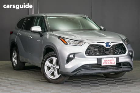 Silver 2024 Toyota Kluger Wagon Gx Hybrid Awd