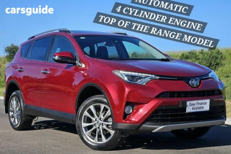 Red 2018 Toyota RAV4 Wagon Cruiser (4X4)