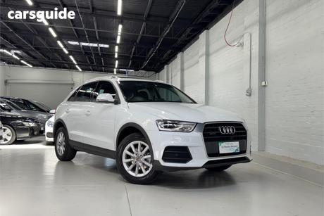 White 2016 Audi Q3 Wagon 2.0 Tdi Quattro (110Kw)