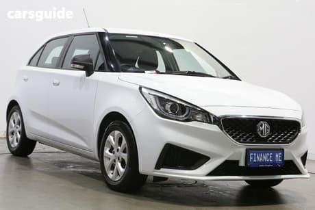 White 2024 MG MG3 Hatchback Core