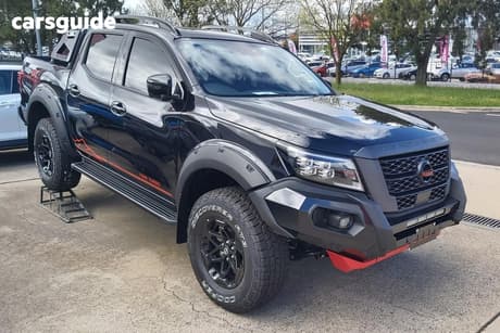 Black 2025 Nissan Navara Dual Cab Pick-up Pro-4X Warrior (4X4)