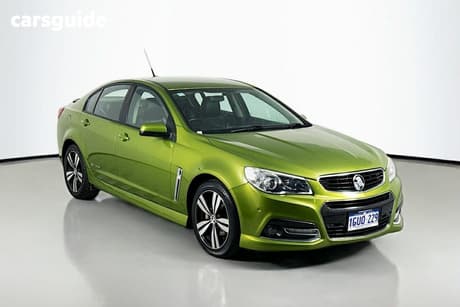 Green 2015 Holden Commodore Sedan Sv6 Storm