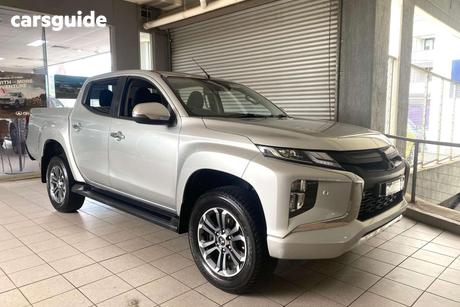Silver 2023 Mitsubishi Triton Double Cab Pick Up Gls (4X4)