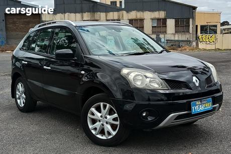 Black 2010 Renault Koleos Wagon Dynamique (4X2)