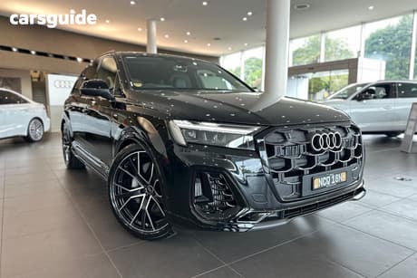 Black 2025 Audi Q7 Wagon 55 Tfsi S Line Quattro Mhev