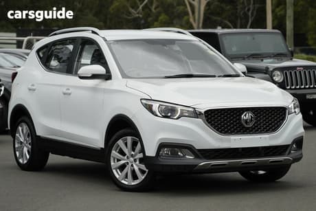 White 2023 MG ZS Wagon Excite