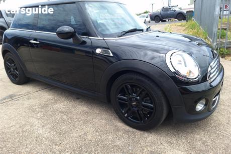 Black 2012 Mini Cooper Hatchback