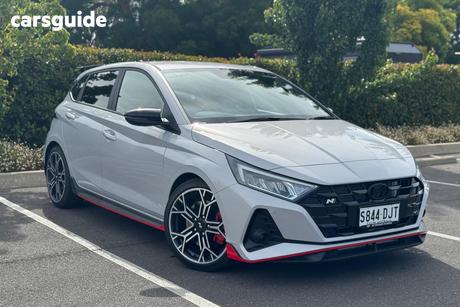 Grey 2025 Hyundai I20 Hatchback N