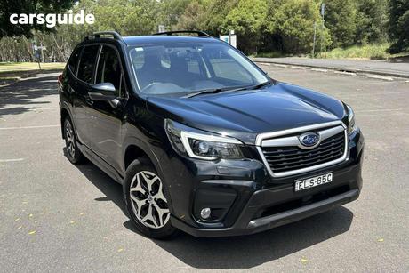 Black 2020 Subaru Forester Wagon 2.5I (Awd)