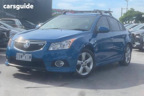 Blue 2012 Holden Cruze Sedan Sri V