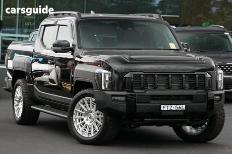 Black 2025 Kia Tasman Double Cab Pick Up X-Line (4X4) (0.9T) Bdy Fender