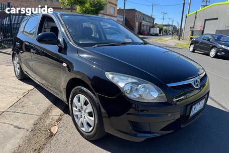 Black 2010 Hyundai I30 Hatchback Sx