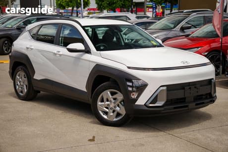 White 2025 Hyundai Kona Wagon Hybrid