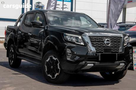 Black 2025 Nissan Navara Dual Cab Pick-up St-X (4X4) Leather/Sunroof