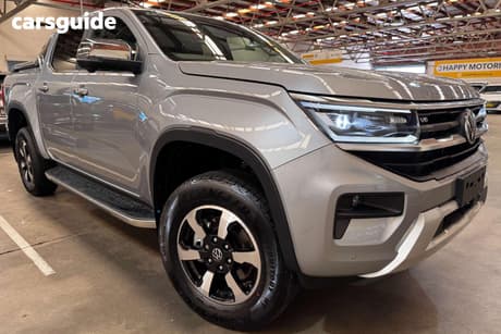 Silver 2025 Volkswagen Amarok Dual Cab Utility Style Tdi600 4Motion