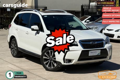 White 2018 Subaru Forester Wagon 2.0Xt Premium