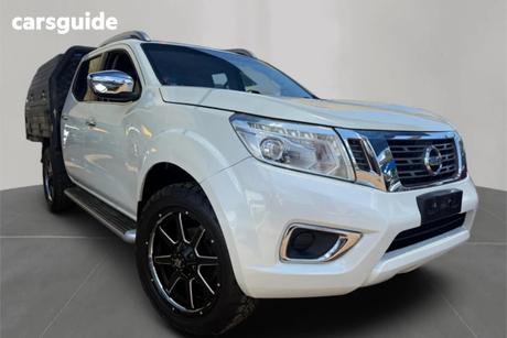 White 2015 Nissan Navara Dual Cab Utility St-X (4X4)