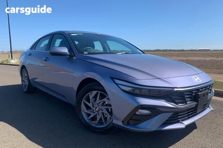 Blue 2025 Hyundai I30 Sedan Elite Hev 1.6P Dct