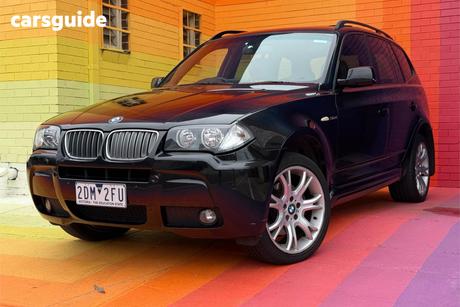 Black 2007 BMW X3 Wagon 3.0D