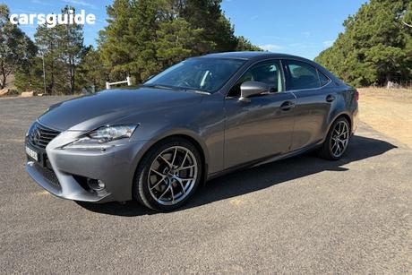 Grey 2015 Lexus IS200T Sedan Sports Luxury