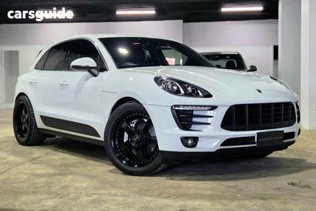 White 2015 Porsche Macan Wagon S Diesel