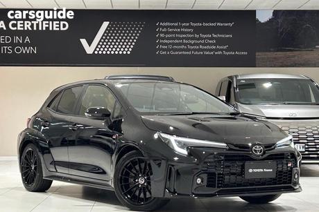 Black 2024 Toyota GR Corolla Hatchback Gts