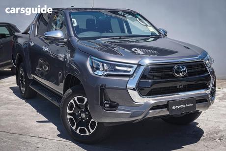 Silver 2023 Toyota Hilux Double Cab Pick Up Sr5 Hi-Rider (4X2)