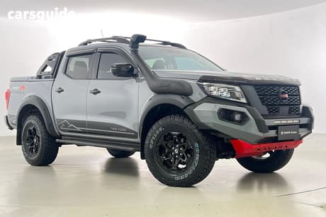 Grey 2021 Nissan Navara Dual Cab Pick-up Pro-4X Warrior (4X4)