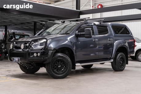 Grey 2018 Isuzu D-MAX Crew Cab Utility Ls-U Hi-Ride (4X4)