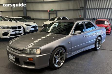 Grey 1998 Nissan Skyline Sedan Gt-T