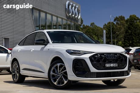 White 2025 Audi Q5 Sportback 45 Tfsi Quattro S Line Mhev