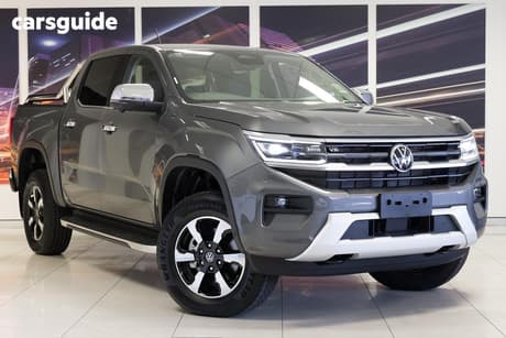 Grey 2025 Volkswagen Amarok Dual Cab Utility Style Tdi600 4Motion